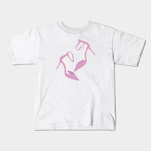 Princess Shoes 4 Kids T-Shirt by littlemoondance